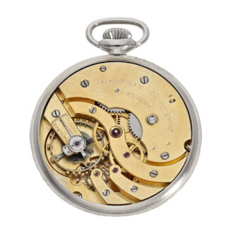 Swiss extremely rare stainless steel cased watch Circa 1938