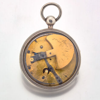 Swiss rare pocket watch with early automatic winding Circa 1780