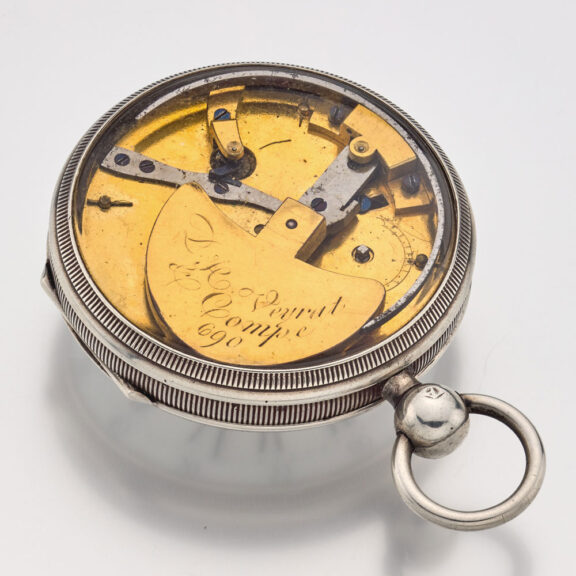 Swiss rare pocket watch with early automatic winding Circa 1780 Swiss rare pocket watch with early automatic winding Circa 1780