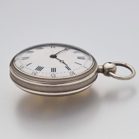 Swiss rare pocket watch with early automatic winding Circa 1780 Swiss rare pocket watch with early automatic winding Circa 1780