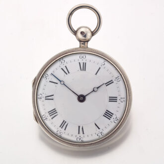 Swiss rare pocket watch with early automatic winding Circa 1780