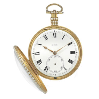 English gold watch made for the Chinese market Circa 1819