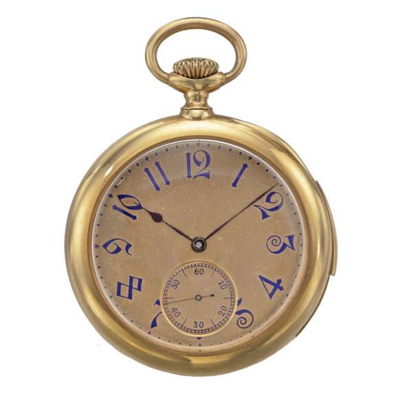 American 18k pink gold minute repeating watch Circa 1901