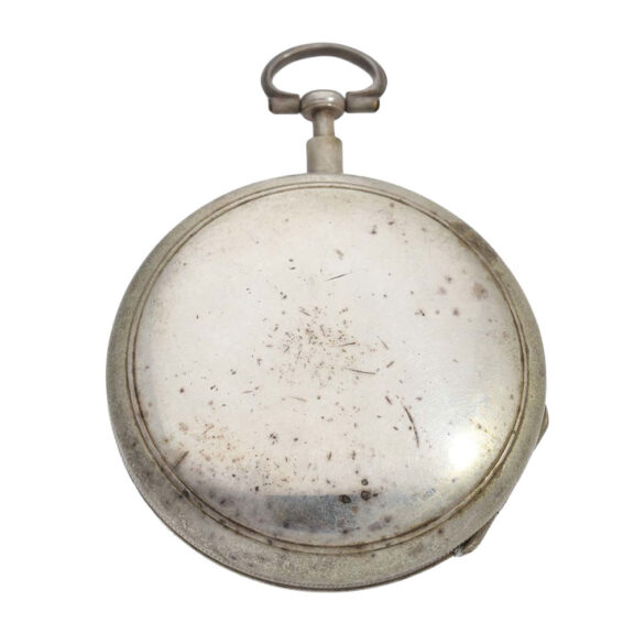 French verge watch with "bras en l'air" automaton Circa 1790 French verge watch with "bras en l'air" automaton Circa 1790