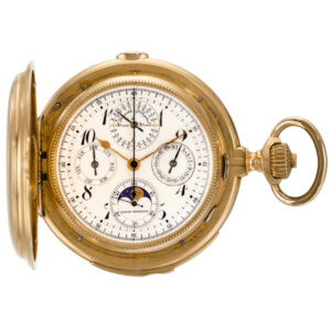 Swiss complicated repeating chronograph watch Circa 1900