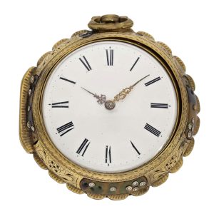 English repeating verge with Tortoiseshell case Circa 1800