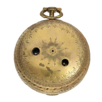 English repeating verge with Tortoiseshell case Circa 1800 English repeating verge with Tortoiseshell case Circa 1800