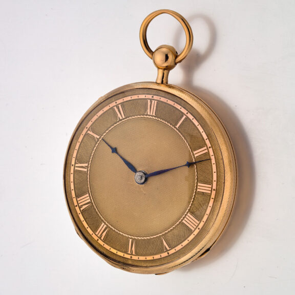 Swiss rose gold quarter repeating cylinder watch Circa 1830 Swiss rose gold quarter repeating cylinder watch Circa 1830