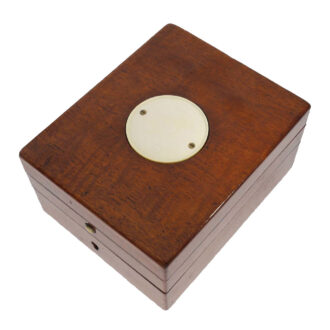 Important English gold chronometer watch in box Circa 1783