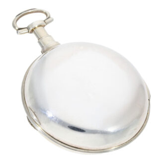 Heavy English silver chronometer pocket watch Circa 1802