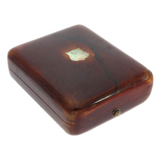French 18K gold chronometer watch in original box Circa 1870