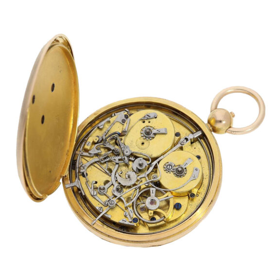 French repeating grande and petite sonnerie watch Circa 1800 French repeating grande and petite sonnerie watch Circa 1800
