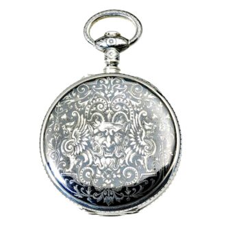 Swiss silver quarter repeater with two Jacquemarts Circa 1805