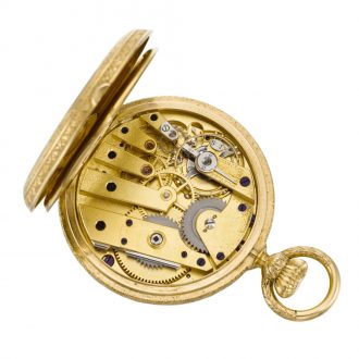 Swiss lady's polychrome enamelled Night and Day watch Circa 1865 Swiss lady's polychrome enamelled Night and Day watch Circa 1865