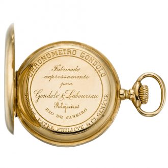 Swiss repeating astronomical watch with chronograph Circa 1887
