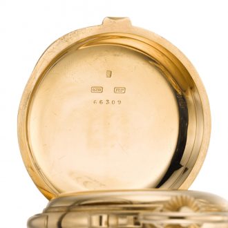 Swiss repeating astronomical watch with chronograph Circa 1887
