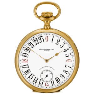 Swiss Chronometer Gondolo watch with 24 hour dial Circa 1911