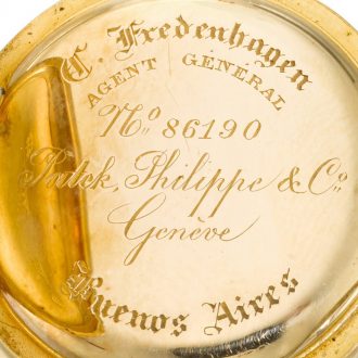Swiss lady's miniature watch with associated brooch Circa 1889