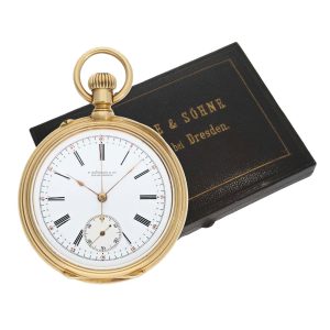German gold watch with 