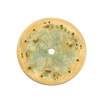 Extremely rare Swiss gold World Time dress watch Circa 1948
