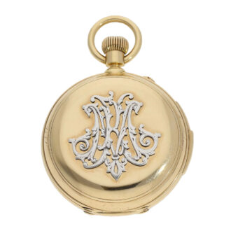 Swiss gold historically watch with 7 complications Circa 1886