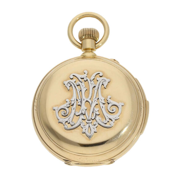Swiss gold historically watch with 7 complications Circa 1886 Swiss gold historically watch with 7 complications Circa 1886