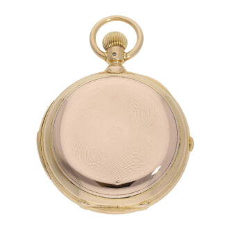 Swiss gold antimagnetic precision watch with 8 complications Circa 1887
