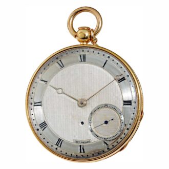 French rare quarter repeating Breguet pocket watch, circa 1821