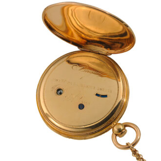 French rare quarter repeating Breguet pocket watch, circa 1821