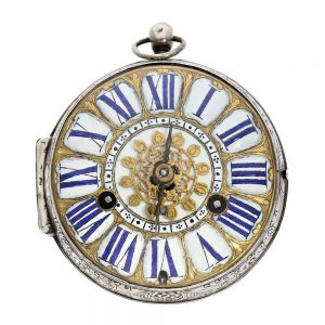 French silver verge “Oignon” pocket watch Circa 1690
