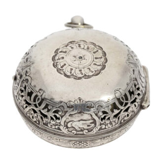 French silver verge “Oignon” pocket watch Circa 1690