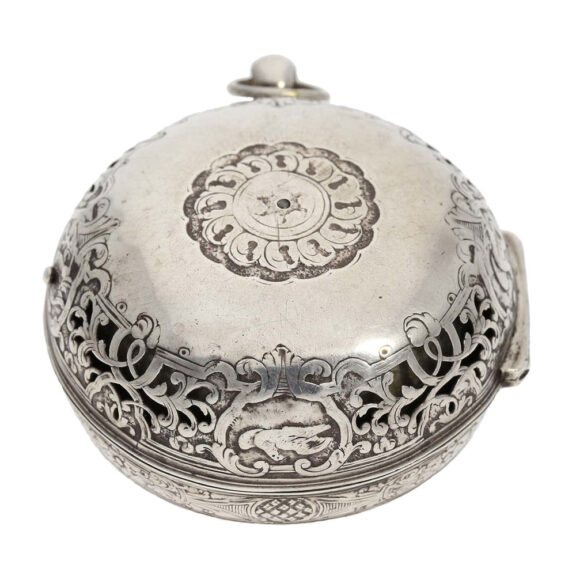 French silver verge “Oignon” pocket watch Circa 1690 French silver verge “Oignon” pocket watch Circa 1690