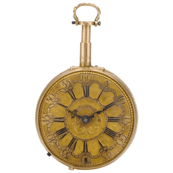 German repoussé pair cased repeating pocket watch Circa 1739 German repoussé pair cased repeating pocket watch Circa 1739