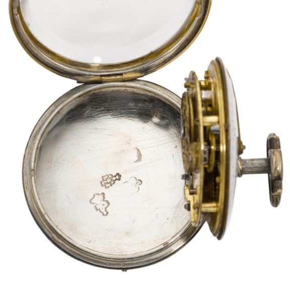 French verge watch with Jasperware mounted chatelaine Circa 1785 French verge watch with Jasperware mounted chatelaine Circa 1785