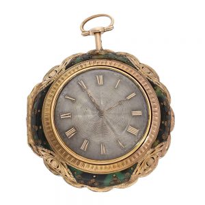 English pair cased watch with Tortoiseshell case Circa 1800