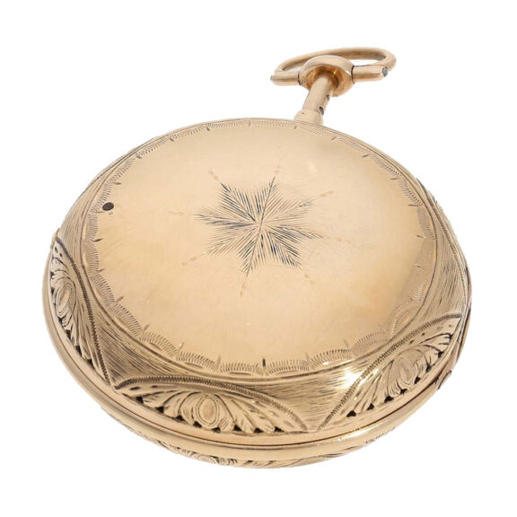 English pair cased watch with Tortoiseshell case Circa 1800 English pair cased watch with Tortoiseshell case Circa 1800