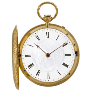 Swiss gold quarter repeating special lever watch Circa 1830