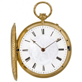 Swiss gold quarter repeating special lever watch Circa 1830