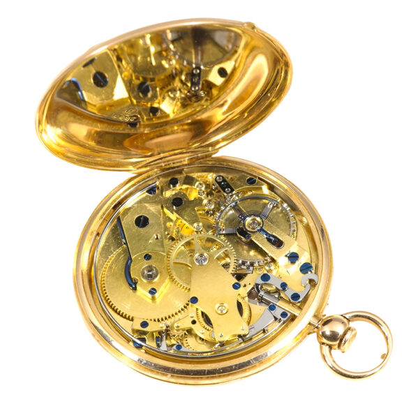 French rare quarter repeating pocket watch circa 1844. French rare quarter repeating pocket watch circa 1844.