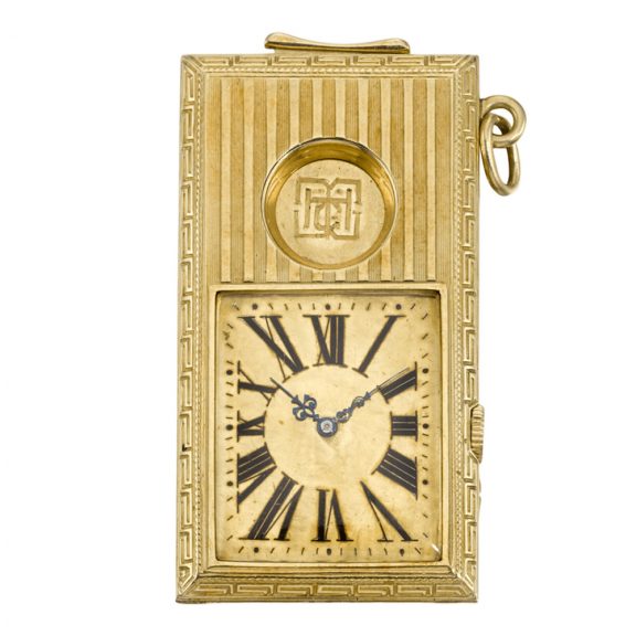 American keyless lever cigar cutter form watch Circa 1935 American keyless lever cigar cutter form watch Circa 1935