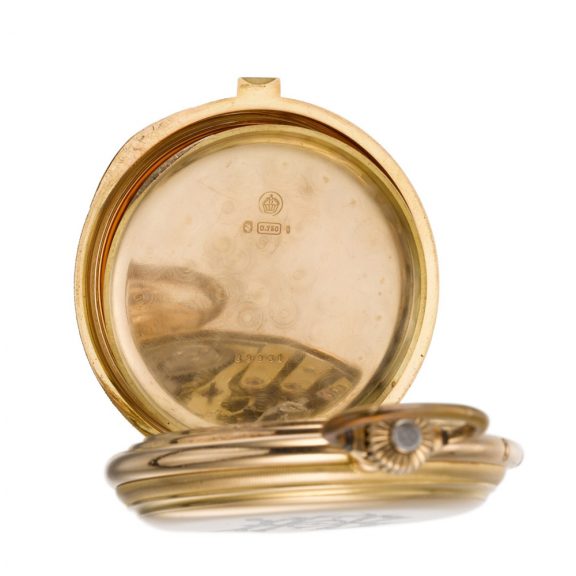 German hunting cased minute repeating keyless lever watch Circa 1900 German hunting cased minute repeating keyless lever watch Circa 1900