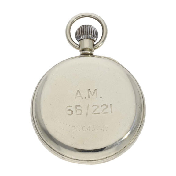 English nickel "military" lever pocket watch Circa 1940 English nickel "military" lever pocket watch Circa 1940