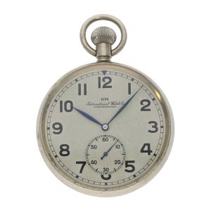 Swiss nickel deck watch of the Kriegsmarine Circa 1944