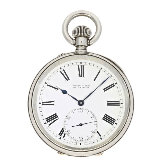 Swiss silver marine observation chronometer watch Circa 1918