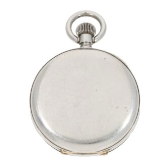 Swiss silver marine observation chronometer watch Circa 1918