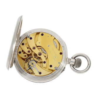 Swiss silver marine observation chronometer watch Circa 1918