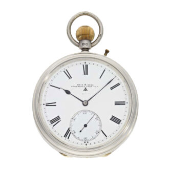 English military deck chronometer with carrousel Circa 1912 English military deck chronometer with carrousel Circa 1912