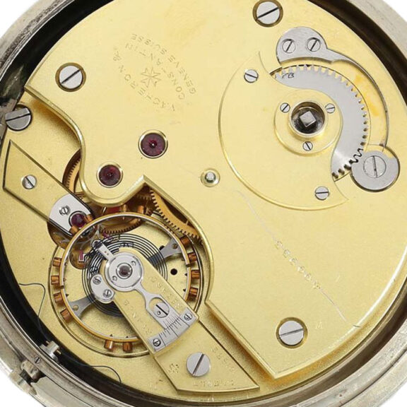 Swiss nickel deck chronometer with regulator dial Circa 1930 Swiss nickel deck chronometer with regulator dial Circa 1930