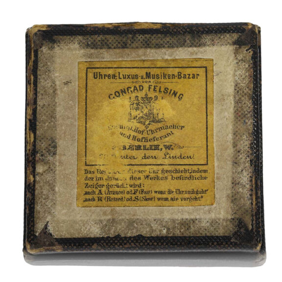 German brass open faced duplex watch Circa 1800 German brass open faced duplex watch Circa 1800