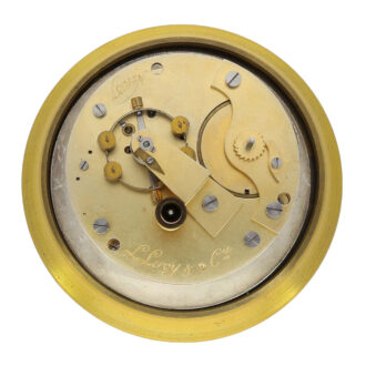 High quality French brass chronometer deck watch Circa 1900